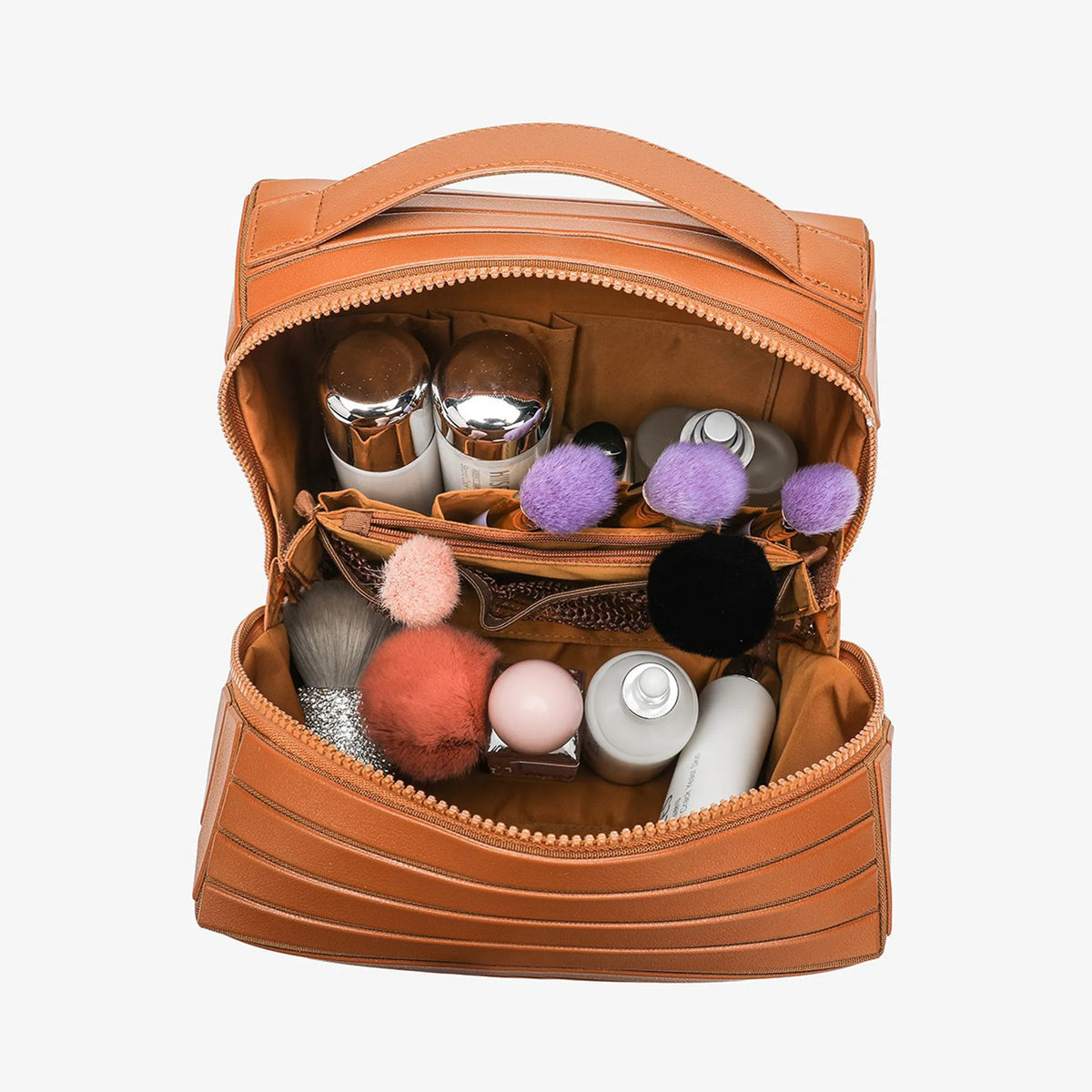 ✈️ Travel Makeup Bag – Large Capacity & Foldable