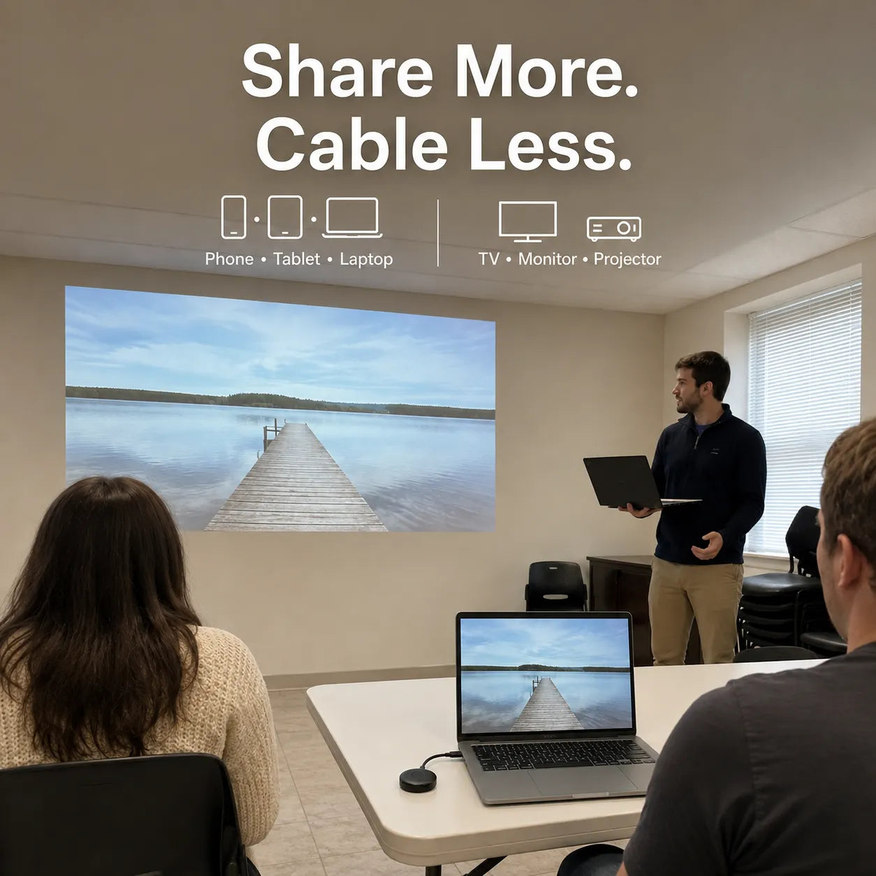 G2 Wireless HDMI Display Adapter — 1080p Screen Mirroring
