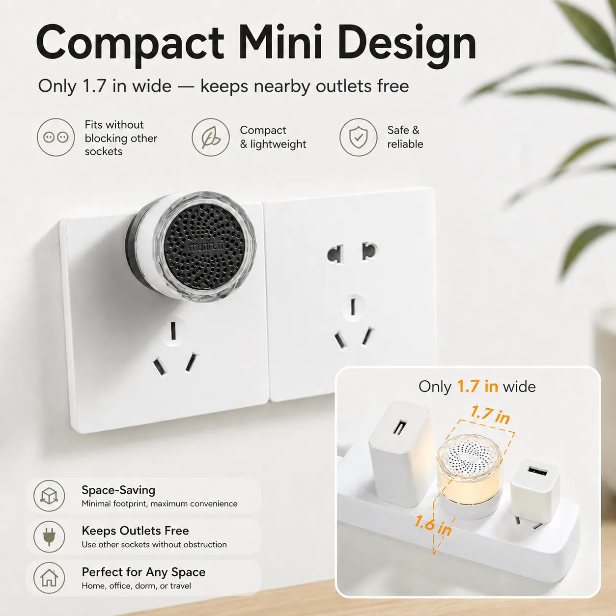 Light-Up Wireless Doorbell & Plug-In Chime