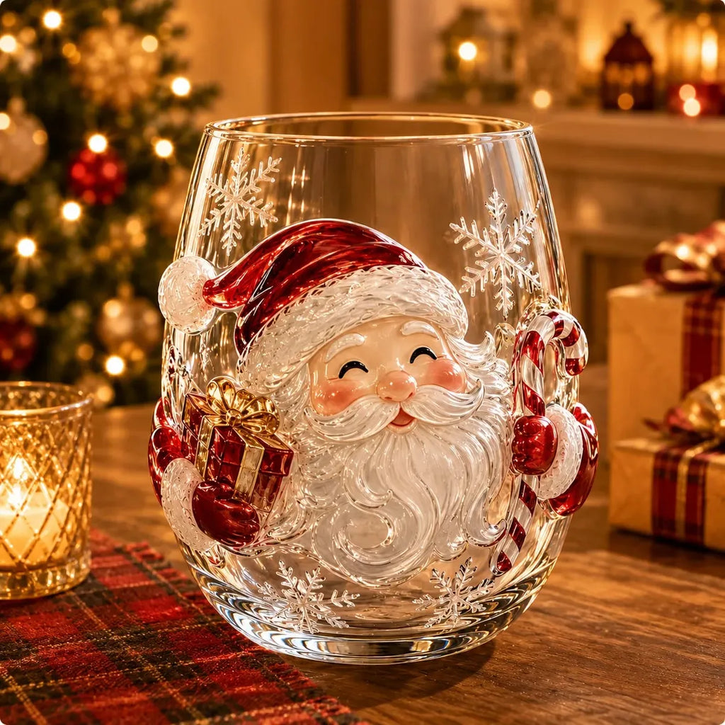 Magical Christmas 3D Art Glass Collection