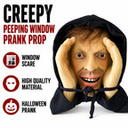 Realistic Peeping Window Halloween Prank Prop