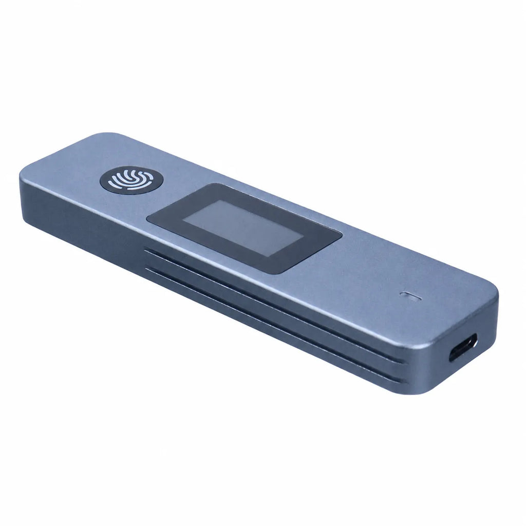 SecureTouch Visual Fingerprint M.2 SSD Enclosure