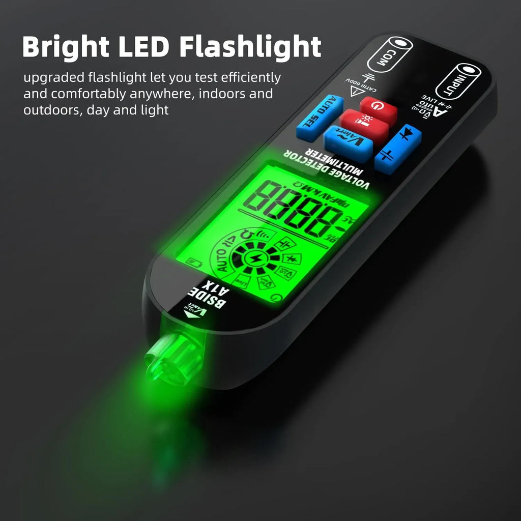 Smart Pen Multimeter with Auto Detection & Color Alerts