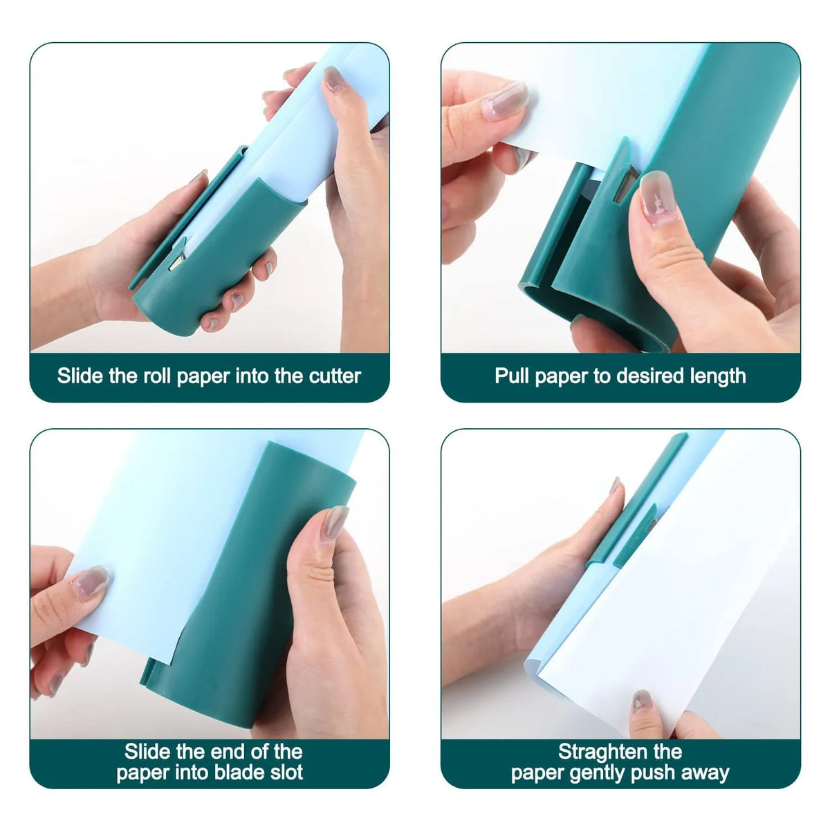 Smooth-Glide Wrapping Paper Cutter