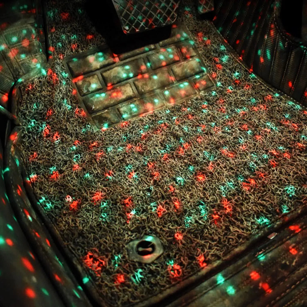 Starlit Drive Sound-Reactive Car Footwell Light Kit